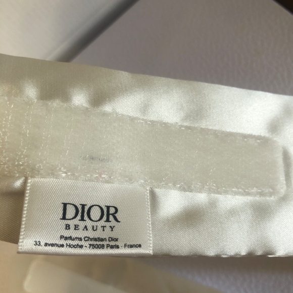 Dior White Hair Accessory